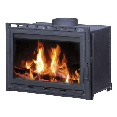 Inbouw  gietijzeren haard Alfa Plam FKU, 11kW - Productenvergelijking