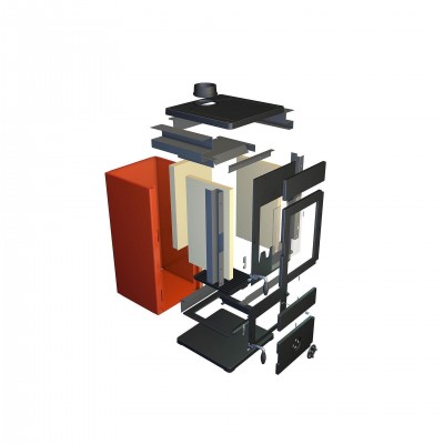 CV houtkachel MBS Thermo Vesta Zwart, 11.2kW - Productenvergelijking