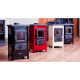 Houtkachel MBS Happy 6kW Ivoor, Log | Air houtkachels | Houtkachels |