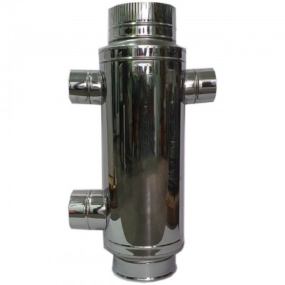 Schoorsteen warmtewisselaar, Roestvrij staal AISI 430, Diameter 150mm-250mm - Productenvergelijking