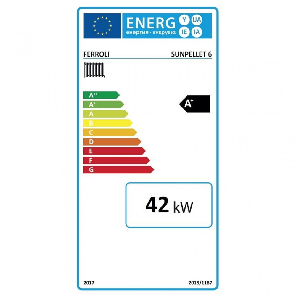 Pellet kit Ferroli SUN PELLET 6, 42 KW | Pellet kits | Pellets |