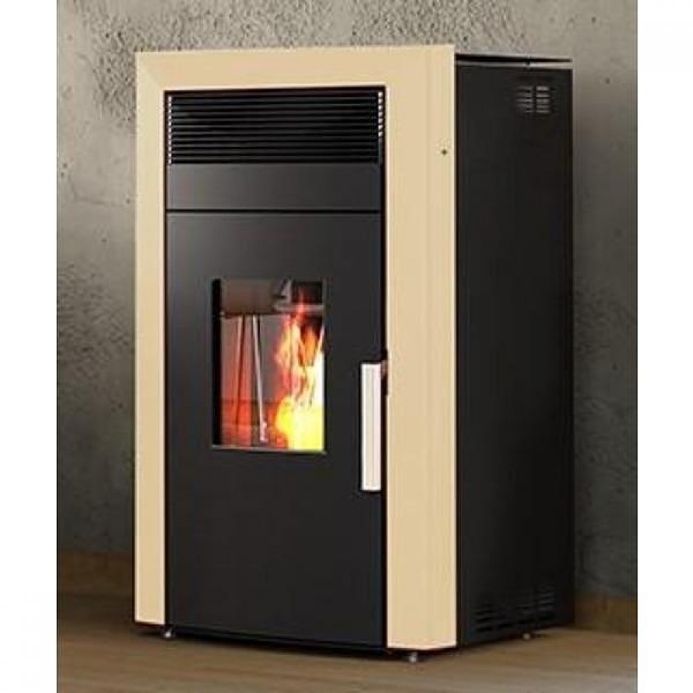 Pelletkachel CV Alfa Plam Commo 12, Ivoor 12kW | Pelletkachels CV | Pelletkachels |