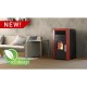 Pelletkachel CV Alfa Plam Commo 12, Rood 12kW | Pelletkachels CV | Pelletkachels |