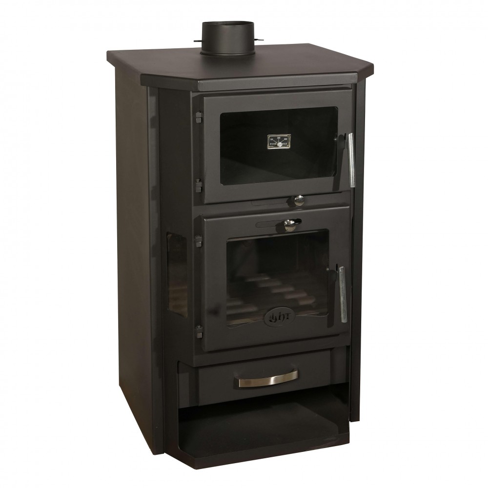 CV houtkachel met oven Horvat Feniks RNE, 26 kW | CV houtkachels | Houtkachels |