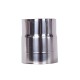 Rookkanaal set voor pelletkachel, roestvrij staal AISI 304, 100-130 mm | Rookkanaal sets | Schoorstenen |