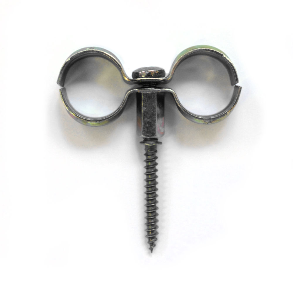 ᐉ Double bracket for copper pipes Topprijzen BalkanEnergy.NL