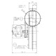 Rookafzuiging SITGroup LN2 Natalini voor pelletkachels Eco Spar, Adler, Edilkamin, MCZ, Red e.a., Maximale luchtstroom 285 m³/u | Ventilatoren en blazers voor ketel | Ketel onderdelen |