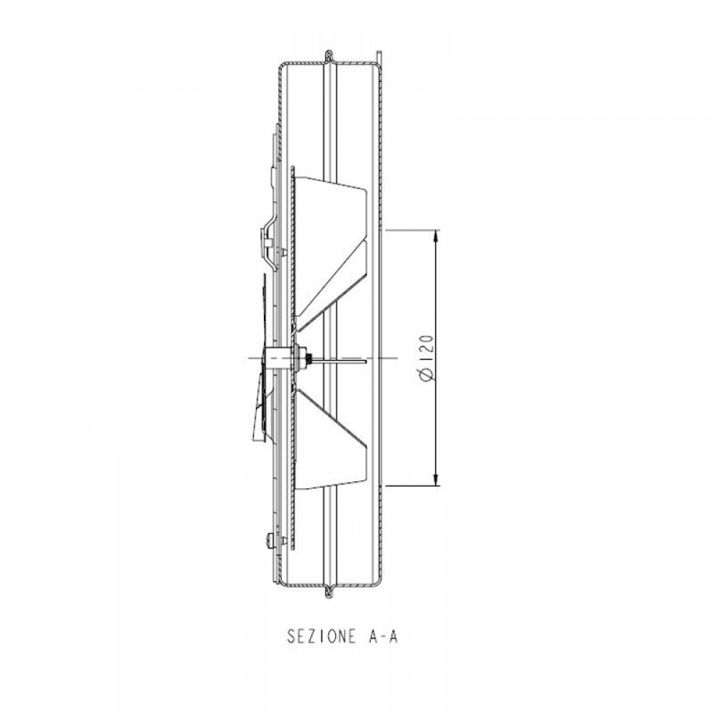 Rookafzuiging SITGroup LN2 Natalini voor pelletkachels Eco Spar, Adler, Edilkamin, MCZ, Red e.a., Maximale luchtstroom 285 m³/u | Ventilatoren en blazers voor ketel | Ketel onderdelen |