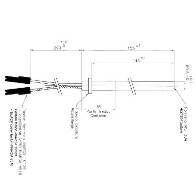 Gloeibougie pelletkachel voor Ecoforest en andere, totale lengte 155mm, 250W - Productenvergelijking