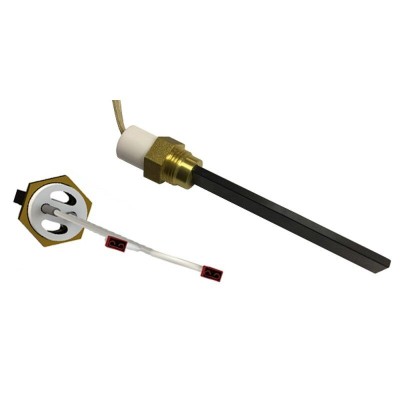 Gloeibougie pelletkachel met zwart kwartskristal voor Eco Spar, BURNiT, Whitfield, Lennox, totale lengte 123mm, 400W - Productenvergelijking