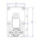 Vijzelmotor pelletkachel Mellor FB1167, 3RPM voor Clam, Ecoteck, Moretti Design, Ravelli en anderen | Vijzelmotor | Pelletkachel onderdelen |