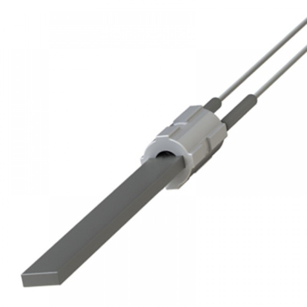 Gloeibougie pelletkachel met zwart kwartskristal voor Eco Spar, BURNiT, Palazzetti, VistaFlame, Whitfield, Lennox en anderen, totale lengte 122mm, 400W | Gloeibougie voor pelletkachel | Pelletkachel onderdelen |
