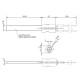 Gloeibougie pelletkachel met zwart kwartskristal voor Eco Spar, BURNiT, Palazzetti, VistaFlame, Whitfield, Lennox en anderen, totale lengte 122mm, 400W | Gloeibougie voor pelletkachel | Pelletkachel onderdelen |