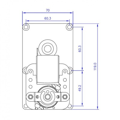 Vijzelmotor pelletkachel Mellor FB1137, 4,75 RPM voor Arce, Ecoteck, Emaflam, La Nordica, Ravelli en anderen - Productenvergelijking