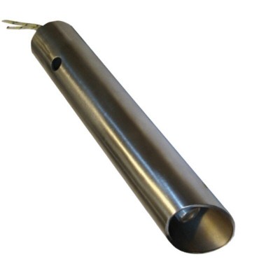 Verwarmingselement met luchtkanaliserende buis voor pelletbrander Ferroli, Anselmo Cola en andere, totale lengte 120mm, 350W - Weerstanden van pellet branders