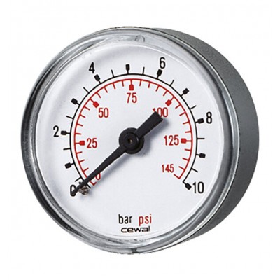Axial manometer Cewal, Rear connection - Productenvergelijking