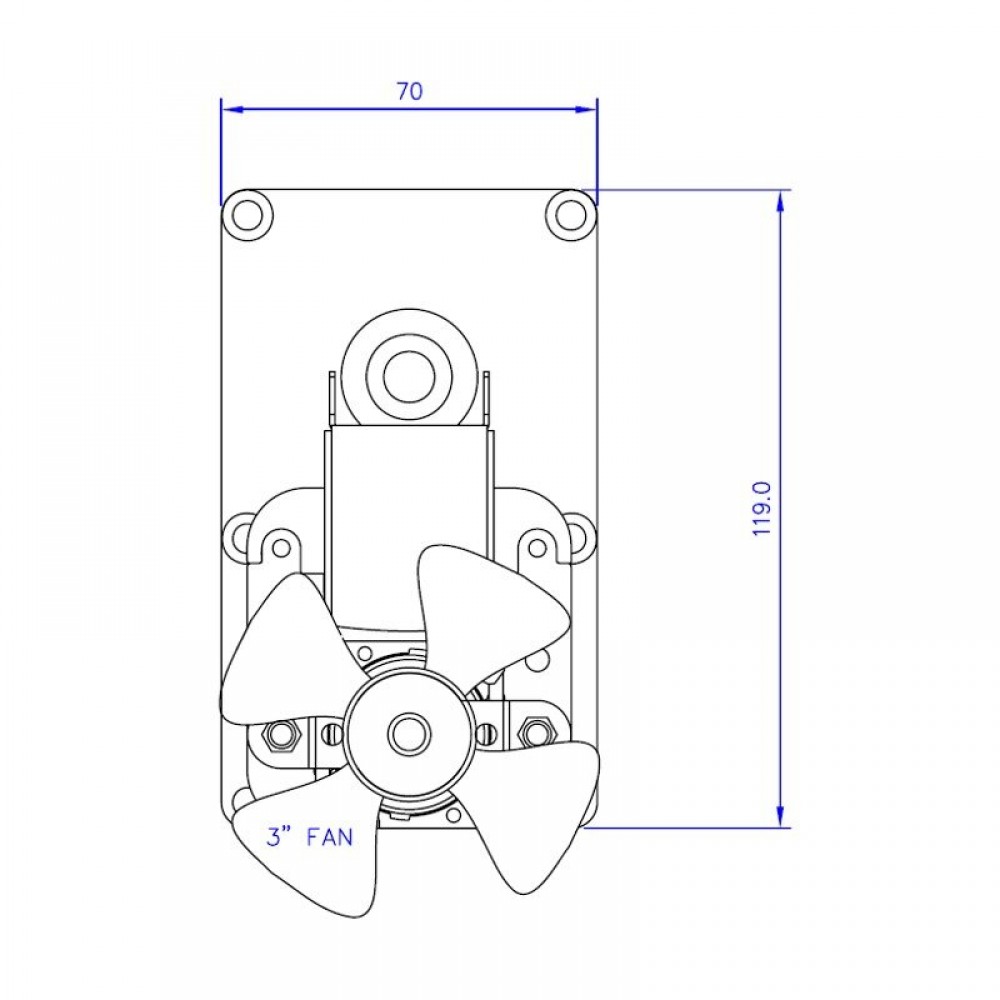 Vijzelmotor pelletkachel Mellor FB1146, 5.3RPM voor Ecoteck, Lincar, Moretti Design, Ravelli, Thermorossi, Ungaro en andere | Vijzelmotor | Pelletkachel onderdelen |