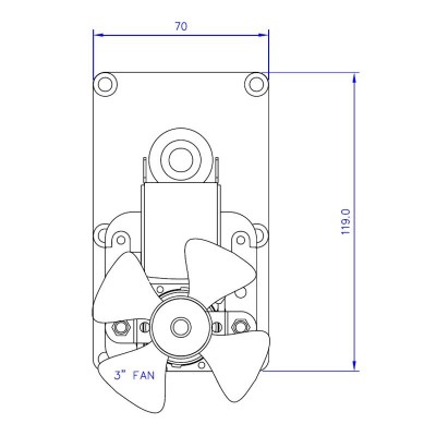 Vijzelmotor pelletkachel Mellor FB1304 voor Cadel, Deville, Eurofiamma, Karmek One, Puros en anderen, 8 RPM - Vijzelmotor voor pelletkachel