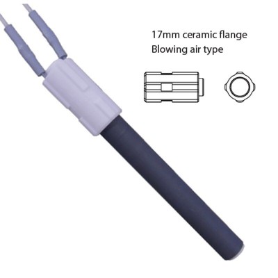 Keramische gloeibougie pelletkachel voor BURNiT, Palazzetti en andere, totale lengte 113mm, 260W - Pelletkachel onderdelen