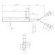 Gloeibougie pelletkachel voor Edilkamin en andere, totale lengte 280mm, 470W | Gloeibougie | Pelletkachel onderdelen |