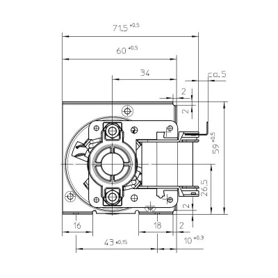 Tangentiële ventilator EBM voor pelletkachels La Nordica en andere met Ø45 mm, Flow 106 m³/h - Productenvergelijking
