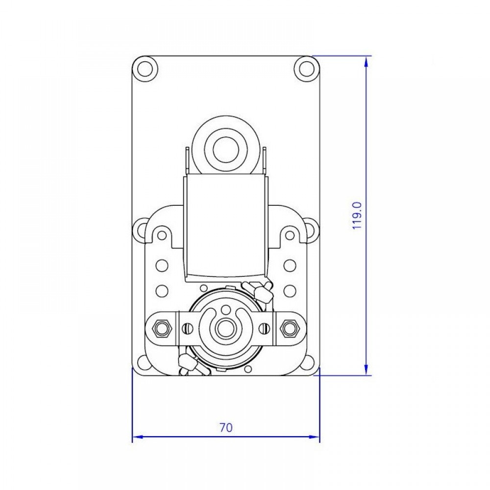 Vijzelmotor pelletkachel Mellor FB1330, 1RPM voor Anselmo Cola, Enviro, Kalor, MCZ, Palazzetti, Royal, Thermorossi en anderen | Vijzelmotor | Pelletkachel onderdelen |