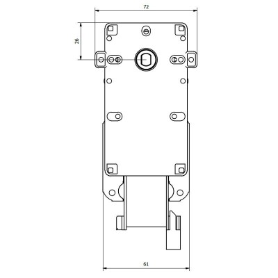 Vijzelmotor pelletkachel Kenta K9117120 voor Edilkamin, Cadel, Eurofiamma, Italflame en anderen, 3RPM - Vijzelmotor voor pelletkachel