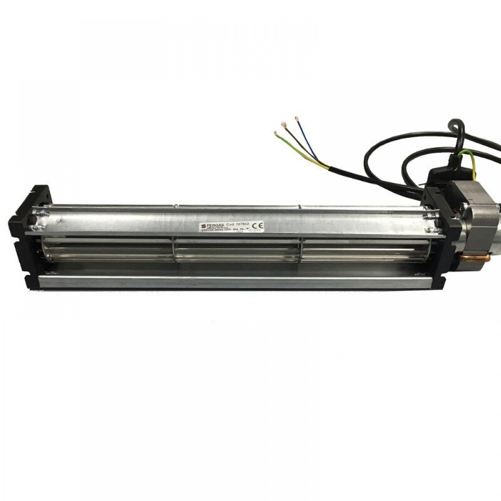Tangentiële ventilator voor pelletkachels Sideros, Ecoteck, met Ø45 mm, debiet 180 m³/h | Ventilatoren en blazers voor pelletkachel | Pelletkachel onderdelen |