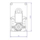 Vijzelmotor pelletkachel Mellor FB1183, 2 RPM voor Prity, Adler, Anselmo Cola, Arce, Caminetti Montegrappa, Edilkamin, Italiana Camini, Ecoforest en anderen | Vijzelmotor voor pelletkachel | Pelletkachel onderdelen |