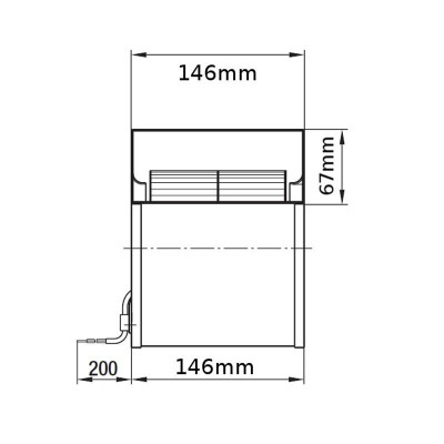 Centrifugaalventilator EBM voor pelletkachels Caminetti Montegrappa, Ecoteck, MCZ, Palazzetti, Ravelli, Royal en andere, debiet 265 m³/h - Productenvergelijking