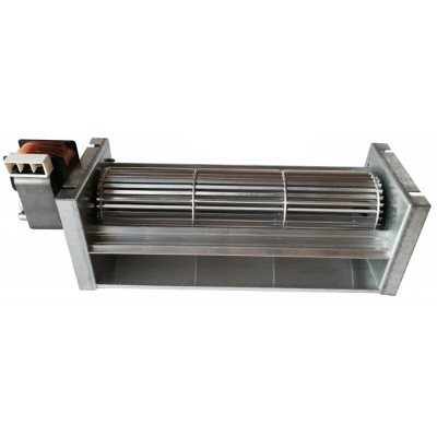 Tangentiële ventilator voor pelletkachels Prisma, met Ø80 mm, debiet 250 m³/h - Fergas