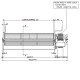 Tangentiële ventilator voor pelletkachels Edilkamin en andere met Ø80 mm, Flow 485 m³/h | Ventilatoren en blazers | Pelletkachel onderdelen |