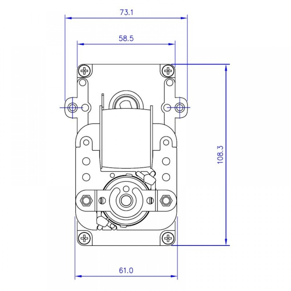 Holle as vijzelmotor pelletkachel Mellor KB1014, 3RPM voor Karmek One, Caminetti Montegrappa en andere | Vijzelmotor voor pelletkachel | Pelletkachel onderdelen |