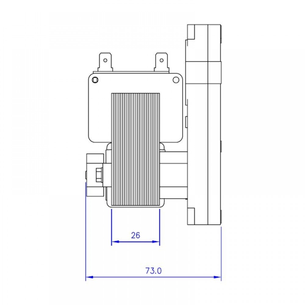 Holle as vijzelmotor pelletkachel Mellor KB1014, 3RPM voor Karmek One, Caminetti Montegrappa en andere | Vijzelmotor voor pelletkachel | Pelletkachel onderdelen |