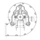 Centrifugaalventilator EBM voor pelletkachels Ecoteck, Edilkamin, Ravelli e.a., debiet 140 m³/h | Ventilatoren en blazers | Pelletkachel onderdelen |