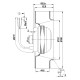 Centrifugaalventilator EBM voor pelletkachels Ecoforest, Edilkamin, debiet 195 m³/h | Ventilatoren en blazers voor pelletkachel | Pelletkachel onderdelen |