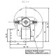 Centrifugaalventilator Fergas voor pelletkachels Eva Calor, Prisma, Sicalor, Ecoforest e.a., debiet 420 m³/u | Ventilatoren en blazers | Pelletkachel onderdelen |