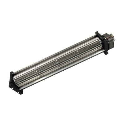 Tangentiële ventilator voor pelletkachels Cadel, Deville, Edilkamin en anderen, met Ø60 mm, debiet 190 m³/h - Fergas