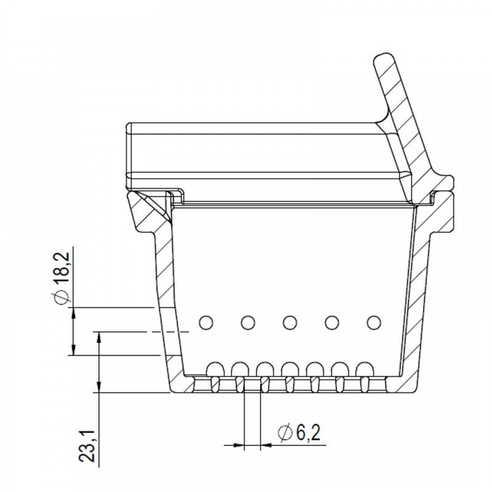 Gietijzeren Branderpot voor pelletkachel, 151X125 | Vuurpotten | Verbrandingskamer |