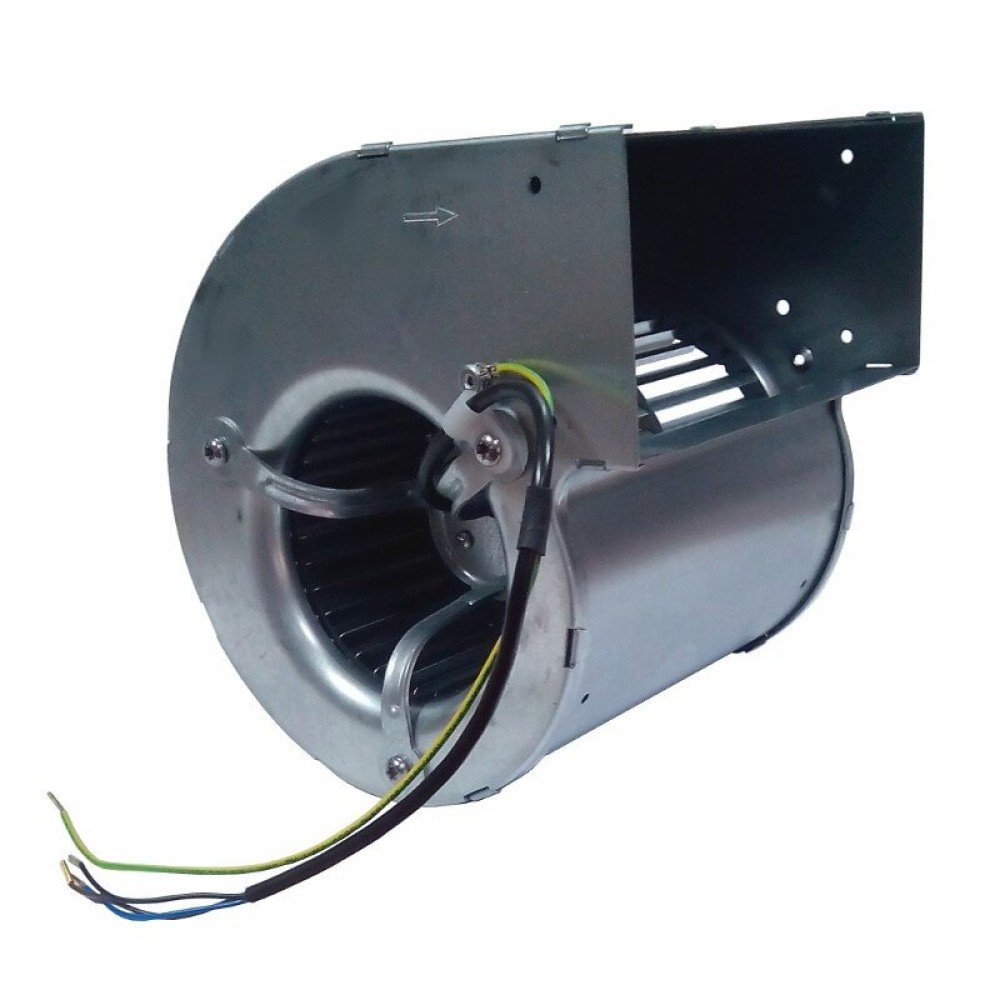Centrifugaalventilator EBM 265 m³/h voor pelletkachels Caminetti Montegrappa, Ecoteck, MCZ, Palazzetti, Ravelli, Royal en anderen | Ventilatoren en blazers voor pelletkachel | Pelletkachel onderdelen |