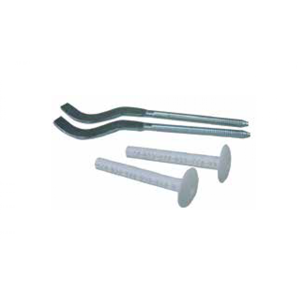 Verzinkt montageconsoleset voor aluminium radiator