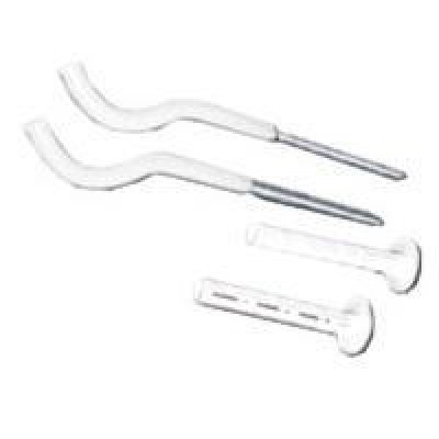 Kunststof gecoat montageconsoleset voor aluminium radiator, 9 x 195mm - Productenvergelijking