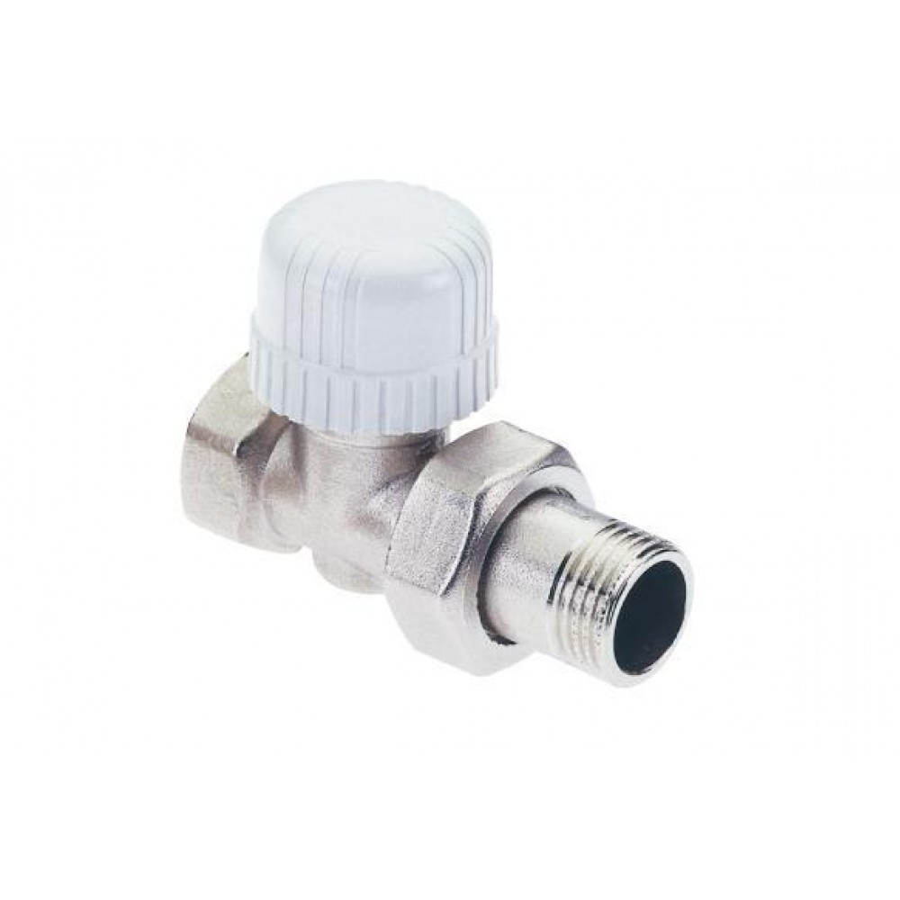 Radiator ventiel recht 1/2", ICMA 775 voor thermostaatknop (M28x1.5) | Installatie | Radiatoren |