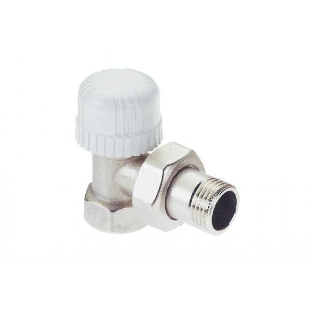 Radiator ventiel Hoekig 1/2", ICMA 774 voor thermostaatknop (M28x1.5)