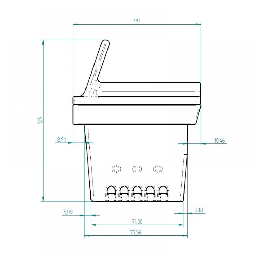 Gietijzeren branderpot voor pelletkachel, 118 x 99 mm | Vuurpotten | Verbrandingskamer |