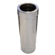 Telescopisch dubbelwandig rookkanaal, RVS AISI 304, Recht, Geïsoleerd, Lengte 51 - 90cm, Ф80-130 | Dubbelwandig rookkanaal | Schoorstenen |