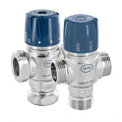 Adjustable thermostatic mixing valve - Productenvergelijking