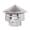 Dubbelwandige schoorsteenkap, RVS AISI 304, Ф130