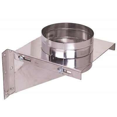 Schoorsteen beugel / Verstelbare wandsteun, RVS AISI 304, Ф130-Ф500 - Schoorsteen beugels