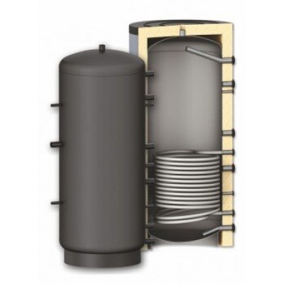 Buffervat Sunsystem, Model PR 500, Capaciteit 500L, Eén warmtewisselaar spoel, Tank - Productenvergelijking